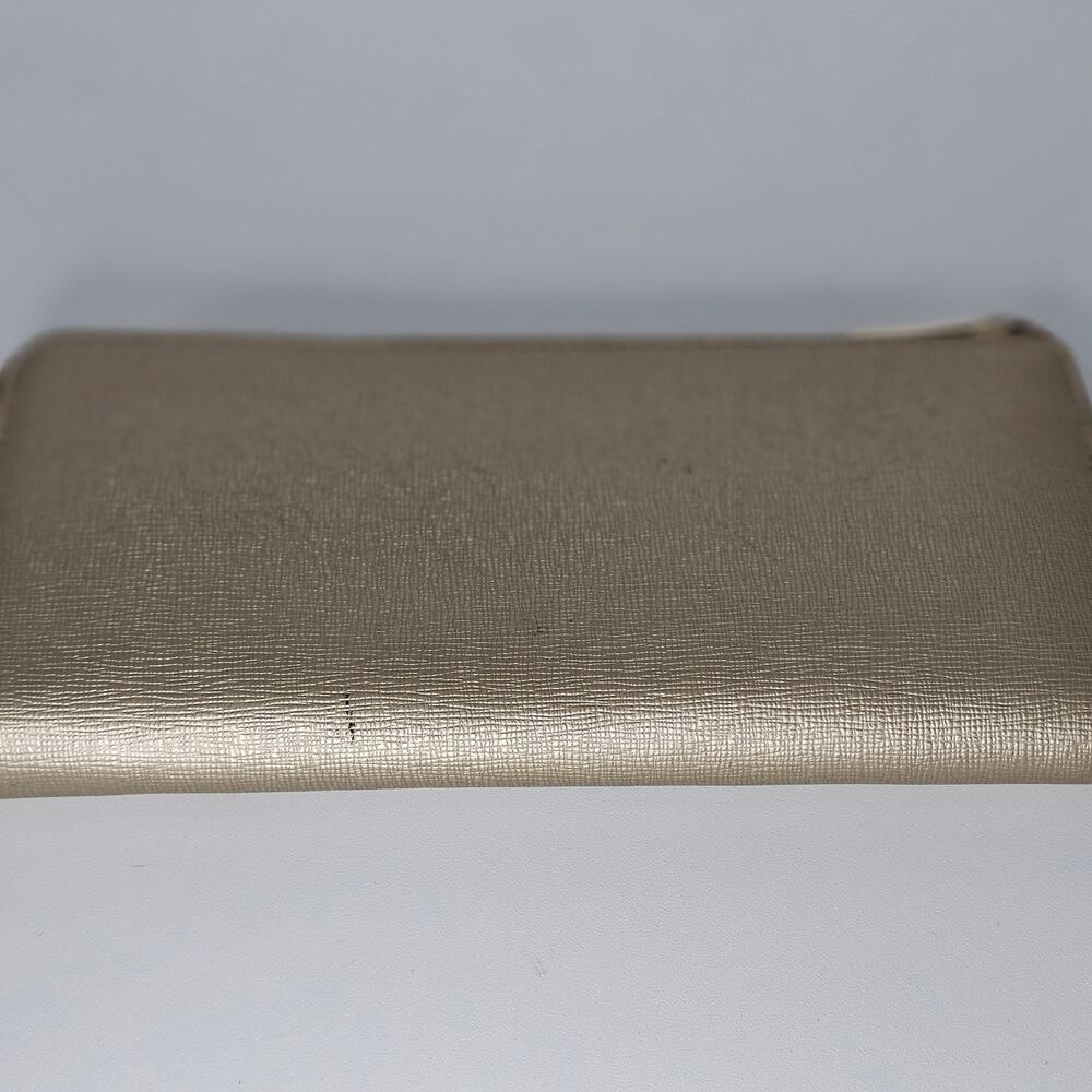 Furla Babylon XL Zip-Around Wallet – Metallic Light Gold - EUC - Picture 4 of 9